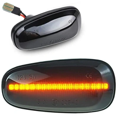 Abbildung von DoLED LED Seitenblinker Blinker getönt Schwarz/Rauchglas kompatibel für alle Astra G Zafira A