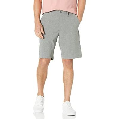 Abbildung von Volcom Men&#039;s Kerosene 21&quot; Hybrid Chino Shorts, Heather Grey, 32
