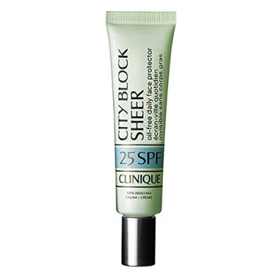 Abbildung von Clinique Sun City Block Sheer Oil free Face SPF 25