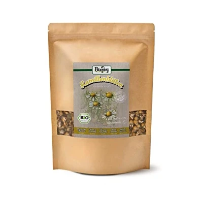 Abbildung von Biojoy BIO Kamillenblüten (250 g), getrocknet und ganz, Kamillentee (Matricaria chamomilla)