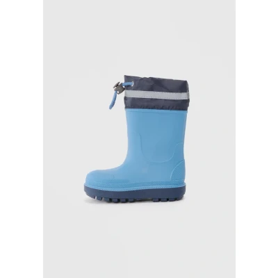 Abbildung von Playshoes Regenstiefel Gefüttert Unisex Kinder Gummistiefel, Blau Gefüttert, 22 EU