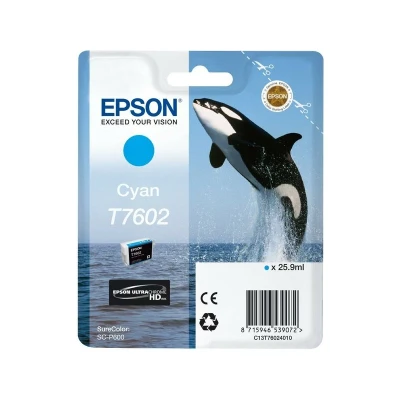 Abbildung von Epson C13T76024010, Tintenpatronen, 26 ml, cyan