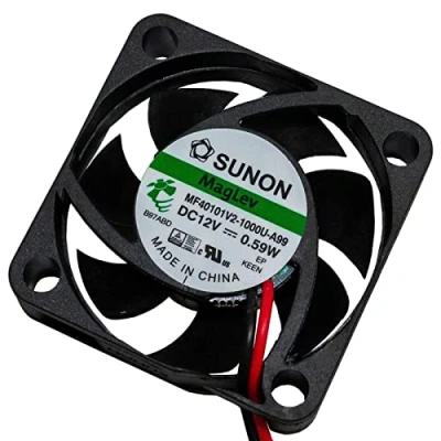 Abbildung von Lüfter, 12 V DC, 0,48 W, 40 x 10 mm, 11,9 m3/h, 5800U/min, SUNON MF40101V21000UA99