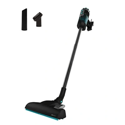 Abbildung von Cecotec Kabelbesen Staubsauger Conga Popstar 600 Vital. W, beutellose Zyklontechnologie, 18 kPa Saugleistung, 500 ml Tank leicht abnehmbar, 360 drehbarer Kopf