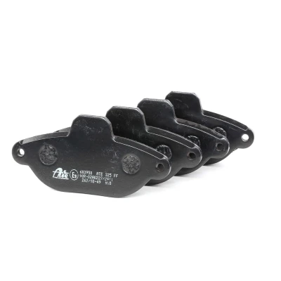Abbildung von ATE 13.0460 3950.2 Bremsbelagsatz exkl. Verschleißwarnkontakt FIAT: Panda II Hatchback, Punto I LANCIA: Y