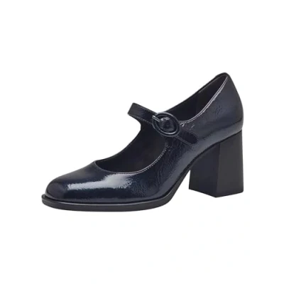 Abbildung von Tamaris Pumps, Damen, Größe: 37, Navy patent Schuhe