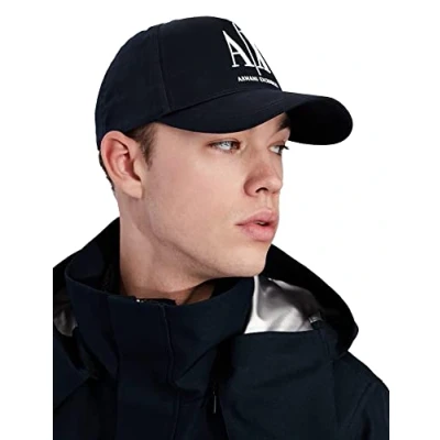 Abbildung von Armani Exchange Baseball Unisex Cap, Größe: One Size, Navy