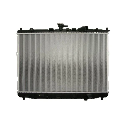 Abbildung von NRF 59046 Kühler, Motorkühlung Aluminium 664 430 26 Kühlrippen gelötet