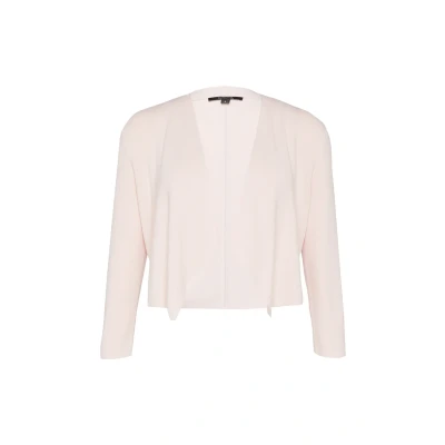 Abbildung von comma Elastischer IM MIT 3/4 ÄRMELN Strickjacke, Damen, Größe: Large, Zartrosa