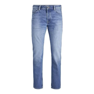 Abbildung von Jack &amp; Jones Comfort MIKE COLE Jeans Straight Leg, Herren, Größe: 34x32, Blue denim