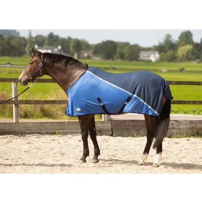 Abbildung von Harry&#039;s Horse Fliegendecke Mesh pro Navy 135/185