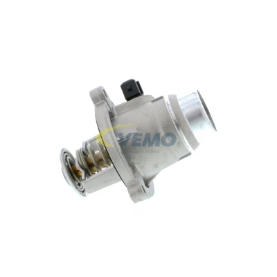 Abbildung von VEMO Q+, original equipment manufacturer quality MADE IN GERMANY V20 99 0163 Kühlwasserthermostat 105 mit Dichtung Metallgehäuse, Gehäuse