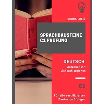 Abbildung von Sprachbausteine C1 Prüfung: Deutsch Aufgaben mit vier Wahloptionen
