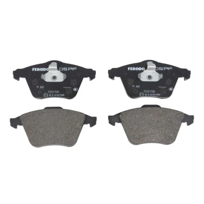 Abbildung von FERODO RACING FDS1706 Bremsbelagsatz MAZDA: 6 Estate, 3 Hatchback, Saloon, VOLVO: V50, V40 S40 II, OPEL: Vectra C Caravan