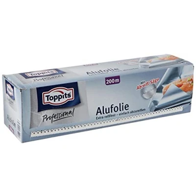 Abbildung von Toppits Alufolie 200 m, 1er Pack (1 x 1 Stück)