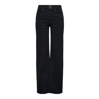 Abbildung von ONLY Onljuicy Wide Leg, Damen, Größe: 28x30, Black denim