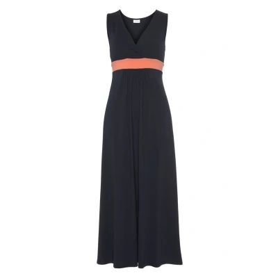 Abbildung von Lascana Maxikleid, Damen, Größe: 36, Marine koralle