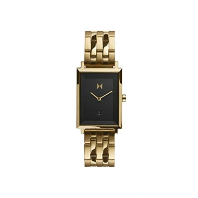 Abbildung von MVMT Analog Quarzuhr für Damen Kollektion Signature Square mit Edelstahl oder Lederarmband