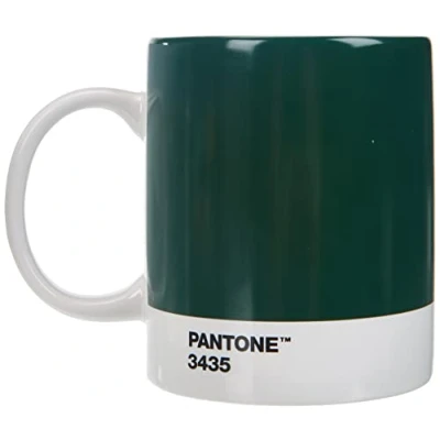 Abbildung von Pantone Kaffeetasse, Porzellan, Dark Green 3435, 8.4 Centimeters cm
