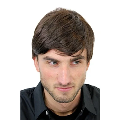 Abbildung von WIG ME UP GFW994 6 Herrenperücke Perücke Männer Kurz Jugendlich Lässig Modisch Braun Toupet Neu