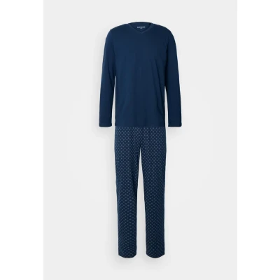 Abbildung von Schiesser Casual Essentials Pyjama, Herren, Größe: 102, Admiral