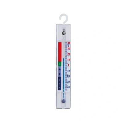 Abbildung von HENDI Kühlschrankthermometer 40 bis +40 C Edelstahl lang 15 x 2,3 0,9 cm Graduierung: 1