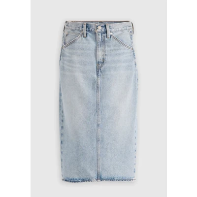 Abbildung von Levi&#039;s Jeansrock, Damen, Größe: 24, Riveting clean hem