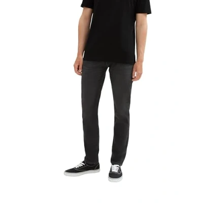 Abbildung von Tom Tailor Denim Herren Piers Slim Jeans, 10263 Black Stone Wash Denim, 32/32