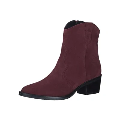 Abbildung von Tamaris Cowboy/Bikerstiefelette, Damen, Größe: 37, Merlot Schuhe
