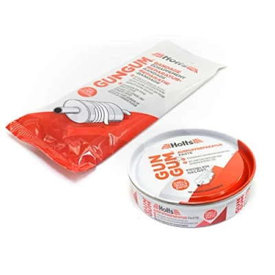 Abbildung von Holts Gun Gum Auspuff Reparatur Set Paste 200 g + Bandage 1 Stück 1,25 m