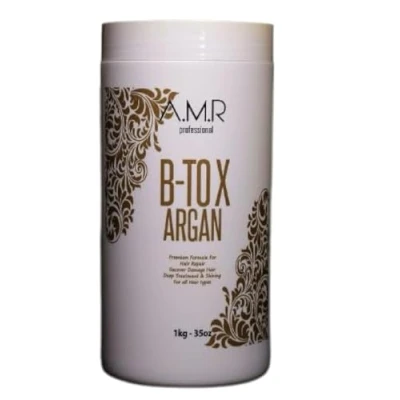 Abbildung von BTOX ARGAN AMR Professional Intensive Repair Pflege, ohne Formol, für stark geschädigtes Haar (1 kg)