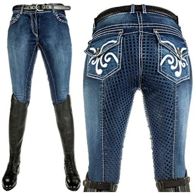 Abbildung von HKM Reith. Pasadena Summer Denim Sili.vollBes. Jeansblau 44