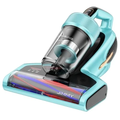 Abbildung von Jimmy BX7 Pro Milbensauger 700W Leistungsstark Matratzenreiniger mit UV C Licht, Hausstaubmilben Sensor,Ultraschall Funktion,16Kpa Absaugung Handstaubsauger für Matratze Sofa Bett, Hellblau
