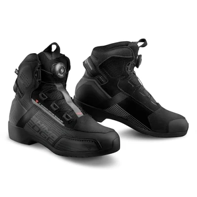 Abbildung von SHIMA Herren Edge Men Motorradschuhe, Damen Belüftet Schwarz, 37 EU