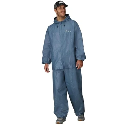 Abbildung von FROGG TOGGS Ultra Lite2 Regenanzug für Herren, wasserdicht, atmungsaktiv, Blau, X Large
