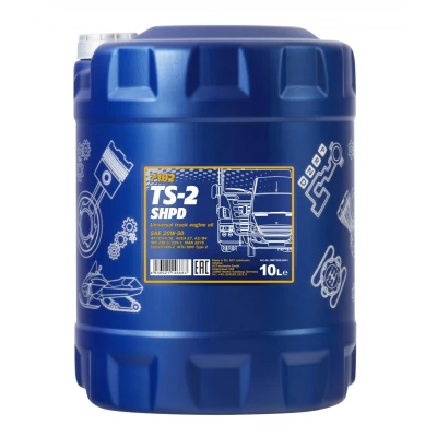 Abbildung von Mannol TS 2 SHPD 20W 50 10l Motoröl MN7102 10 MERCEDES BENZ: E Class Saloon, C A Class, SMART: Forfour I, City Coupe, Cabrio