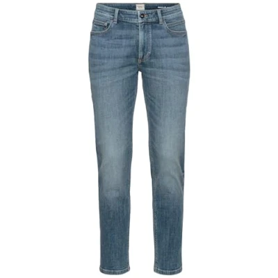 Abbildung von camel active Regular FIT Jeans Straight Leg, Herren, Größe: 33x34, Indigo bleached