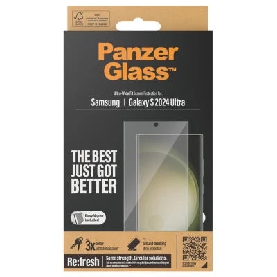 Abbildung von Panzerglass Gehärtetes Glass Edge To Displayschutzfolie Samsung Galaxy S24 Ultra
