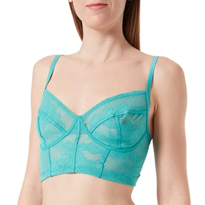 Abbildung von Triumph Smart DECO Bustier, Damen, Größe: 70A 80C, Topaz