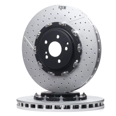 Abbildung von BREMBO TWO PIECE FLOATING DISCS LINE 09.9313.33 Bremsscheibe MERCEDES BENZ: CLS Coupe, C Class SL Convertible