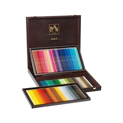 Abbildung von Caran d&#039;Ache 666.92 Pablo Wooden Box 120 Artist Quality Colour Pencils