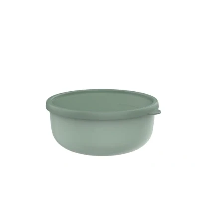 Abbildung von Mepal Mikrowellengeschirr Lumina Frischhaltedosen mit Deckel für Kühlschrank, Gefrierschrank, Dampfgarer &amp; Mikrowelle Mikrowellenschüsseln Aufbewahrungsbox 1500 ml Nordic sage