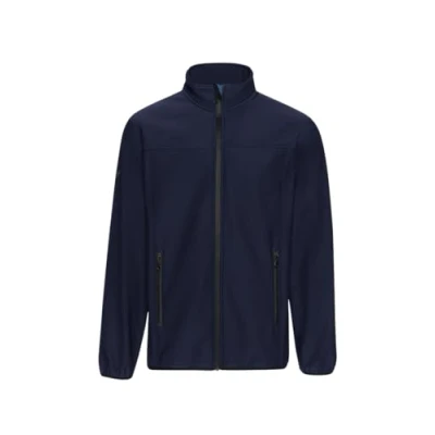 Abbildung von Trigema Herren 607104 Shell Jacke, Navy, XXL EU