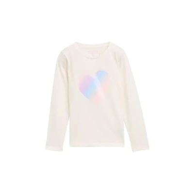 Abbildung von TOM Tailor Langarmshirt für Kinder, Größe: 92/98, Wool white