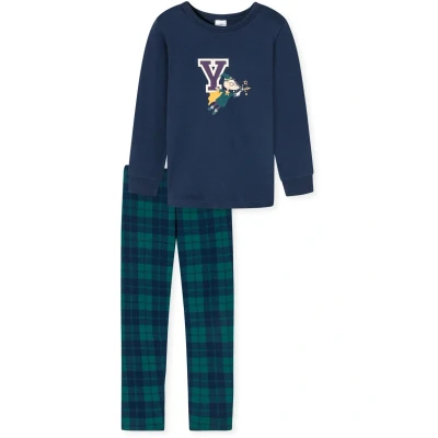 Abbildung von Schiesser RAT Henry SET Pyjama für Kinder, Größe: 92, Dunkelblau