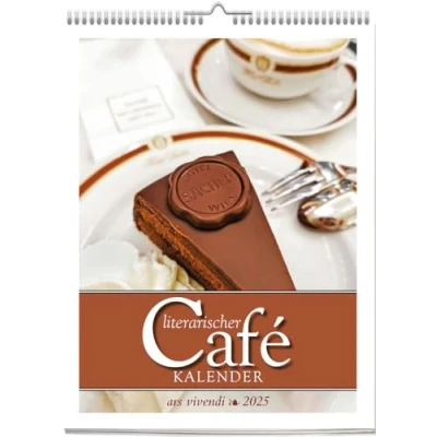 Abbildung von literarischer Café Kalender 2025: Wochenkalender mit Zitaten Genieße jeden Tag inspirierenden Worten und dem Charme Kaffeehausmomente