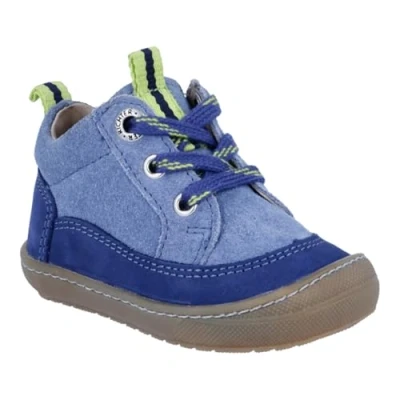 Abbildung von Richter Lauflernschuh »Maxi WMS: Mittel«, Schnürschuh, Babyschuh, Freizeitschuh mit farbigem Einsatz