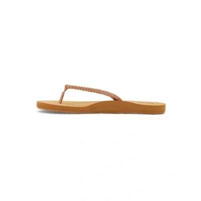 Abbildung von Roxy Costas Zehentrenner, Damen, Größe: 39, Rose gold Polyester
