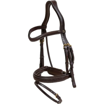 Abbildung von Dyon Plaited Flash Noseband Bridle with Pull back D Collection