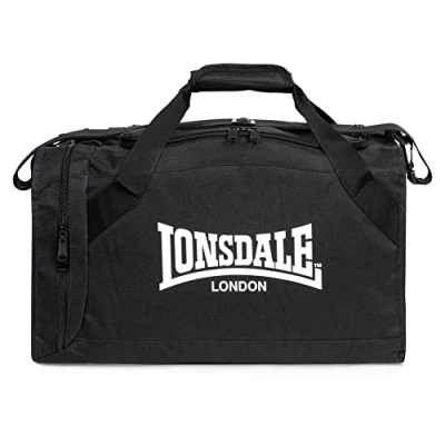Abbildung von Lonsdale Sporttasche SYSTON Black/White 30 L 113736